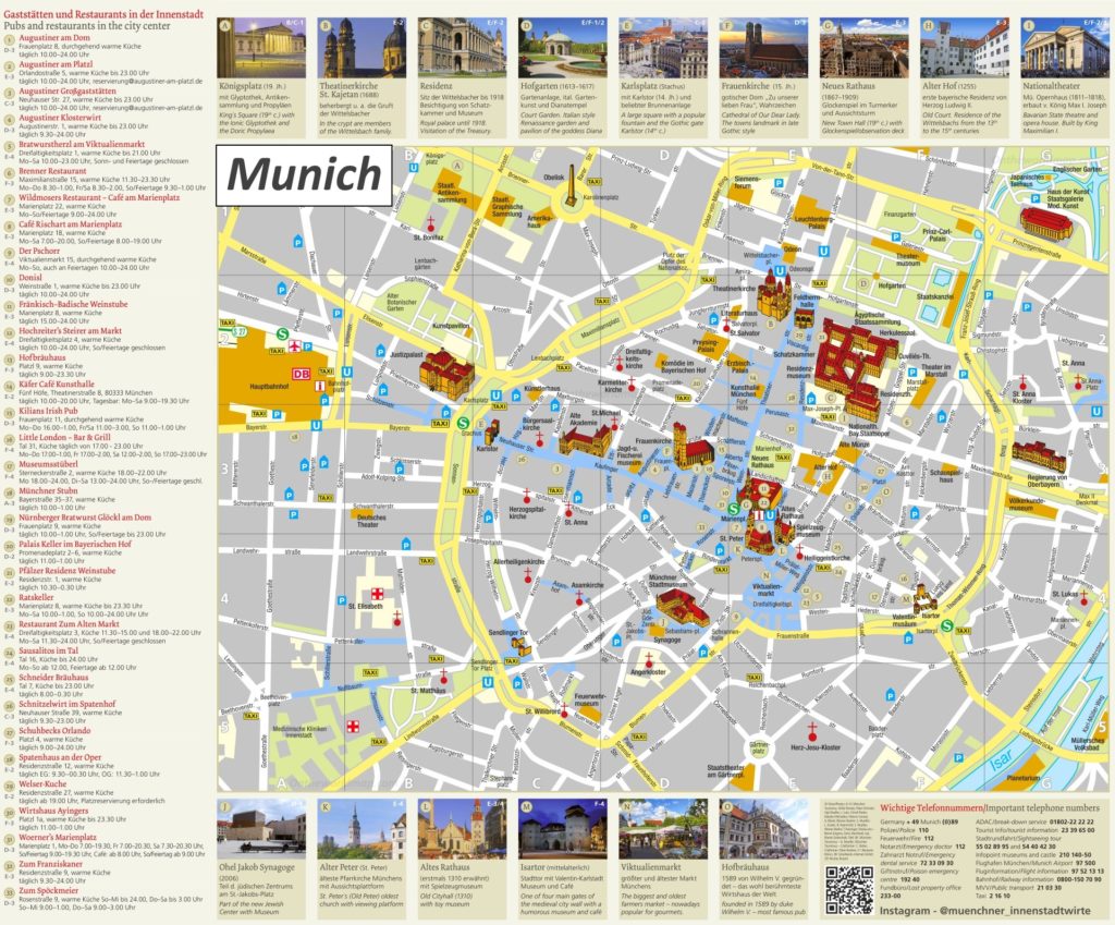 Stadtplan München [PDF] & Google Maps (2022)